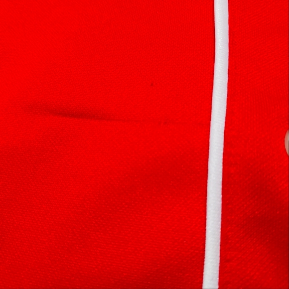 Majestic St Louis Cardinals MLB Red Button Down Baseball Jersey Men’s Size 1X - Picture 6 of 7